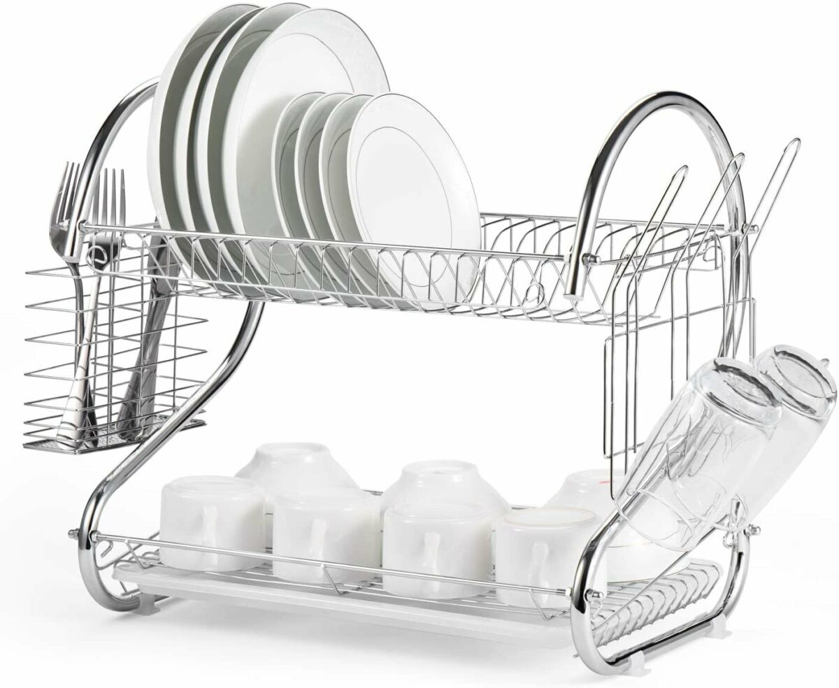 Two Layer Dish Rack - Image 1