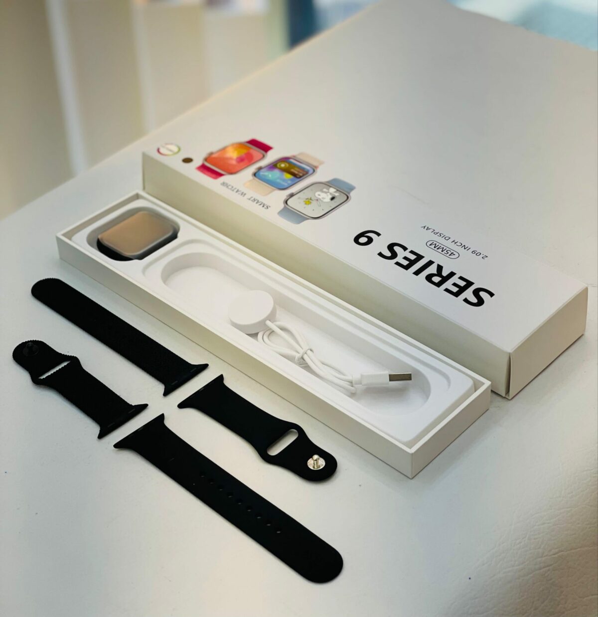 SERIES 9 SMART WATCH BLACK - Image 1