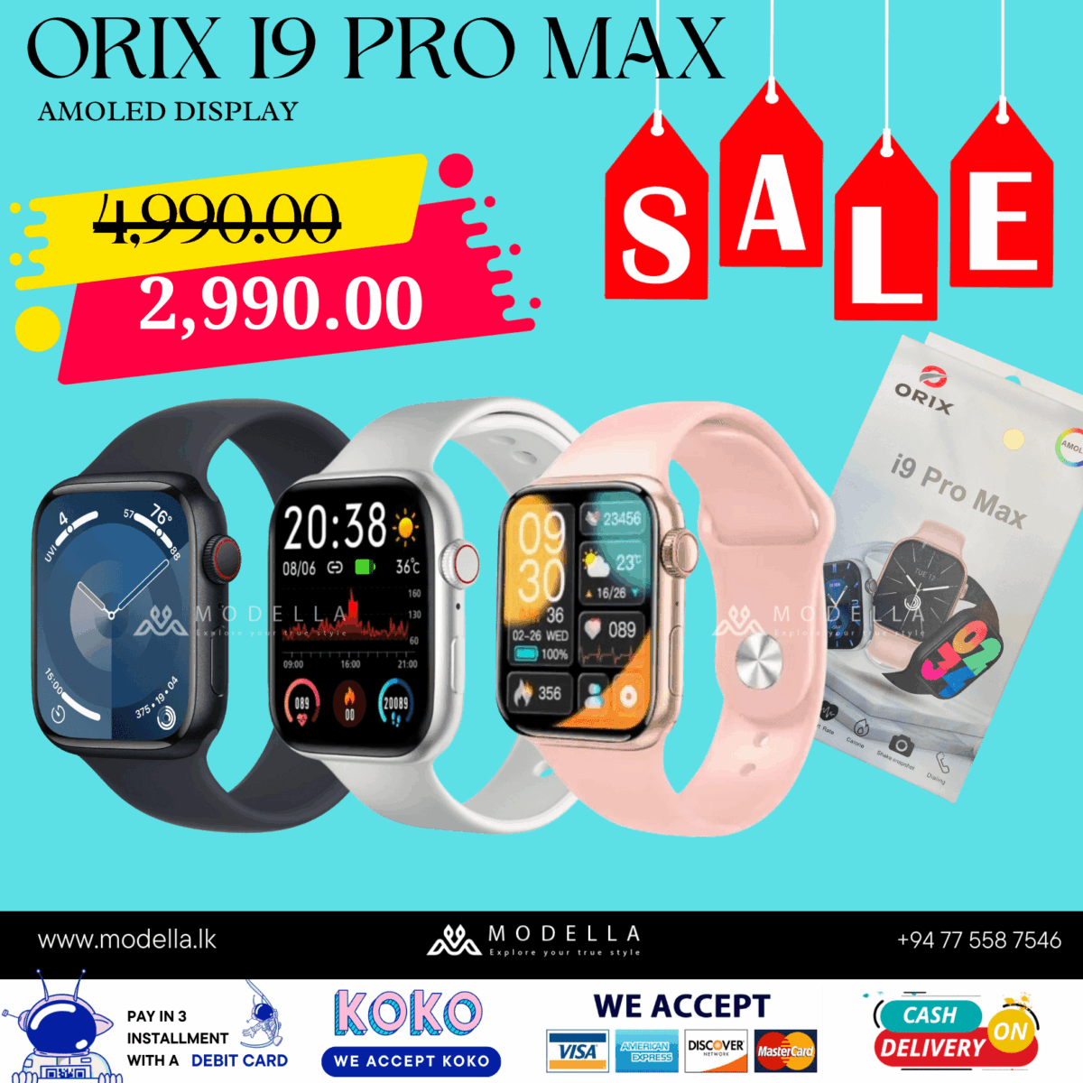 ORIX  I9 Pro Max - Image 5