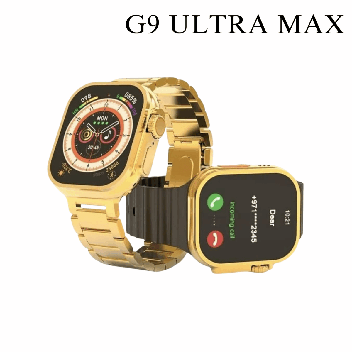 G9 Ultra Max Gold Smart Watch - Image 1