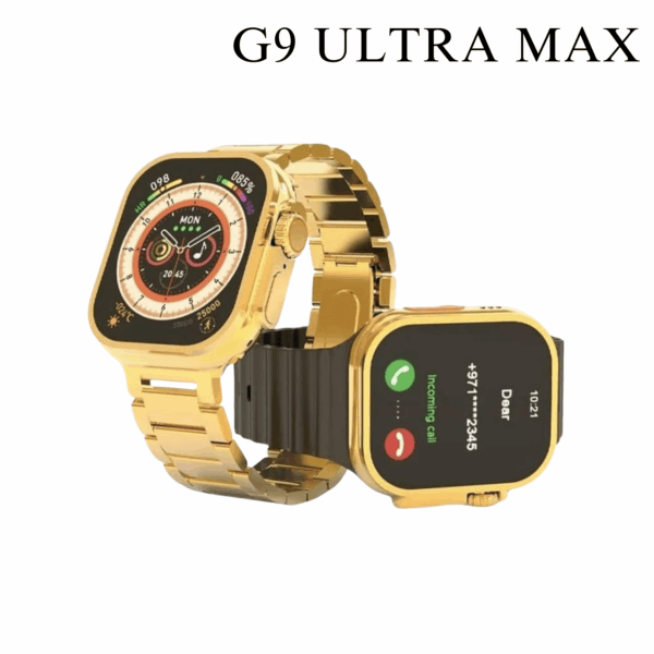 G9 Ultra Max Gold Smart Watch