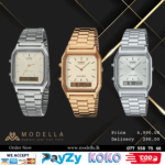Men's Steel Watch Casio AQ-230 - Image 2