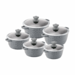 Granite 10pcs Cookware Set