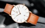 Mens Lavaredo Leather Strap Watch - Image 2