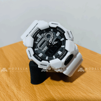 Mens Sports G- Shock Casual Black White Red Blue Dual Time Watch 1101