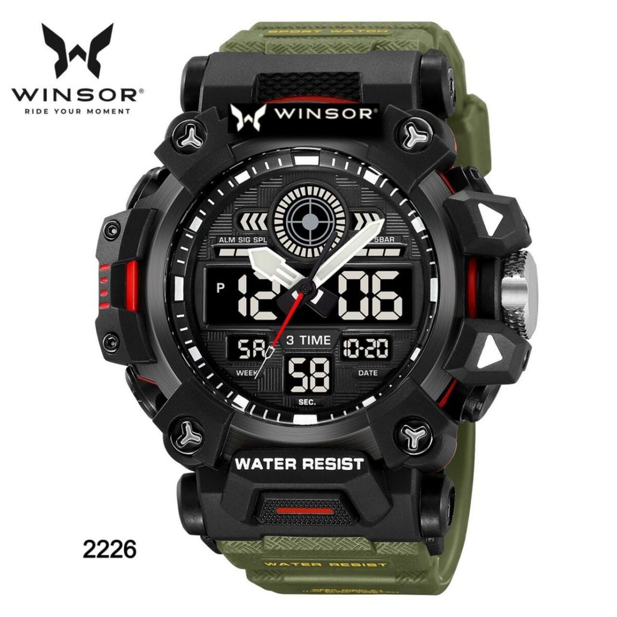 Waterproof Mens Sport Watch - Image 3