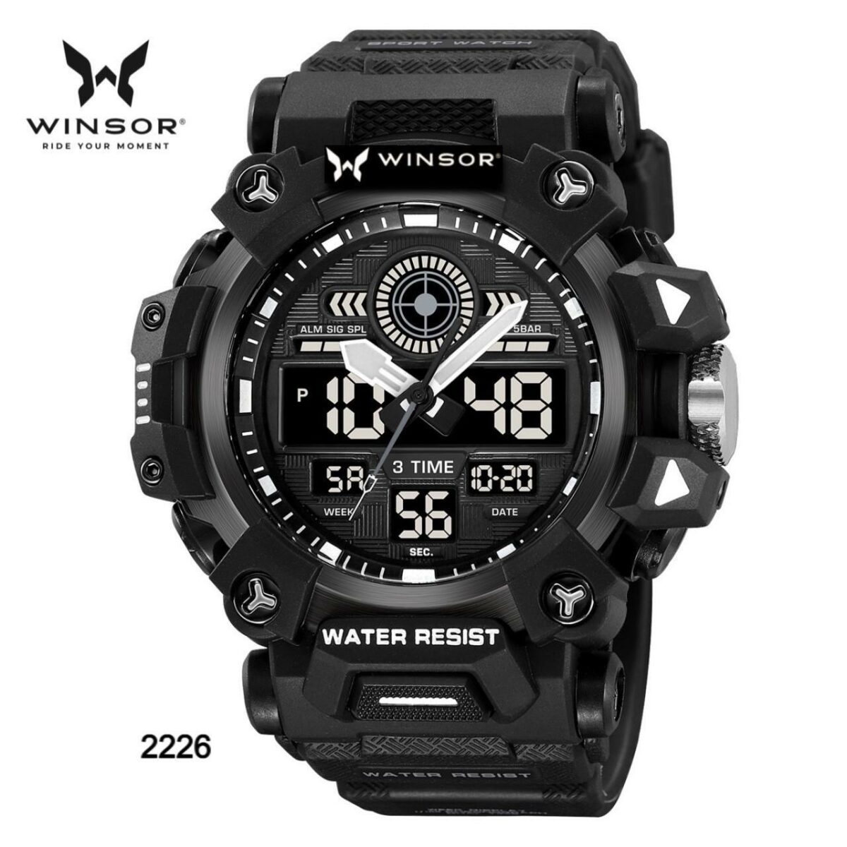 Waterproof Mens Sport Watch - Image 1