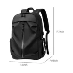 Backpack Bag Waterproof Laptop Bag Black Gray High Quality - Image 4