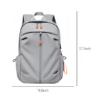 Backpack Bag Waterproof Laptop Bag Black Gray High Quality - Image 3