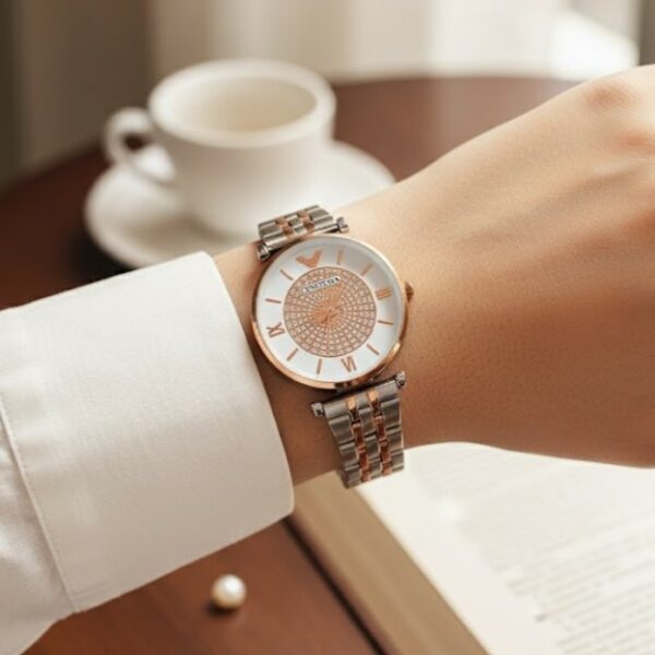 Contena Two Tone Ladies Wrist Watch