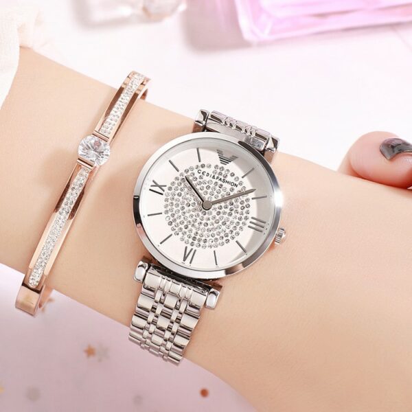 Contena Silver Watch