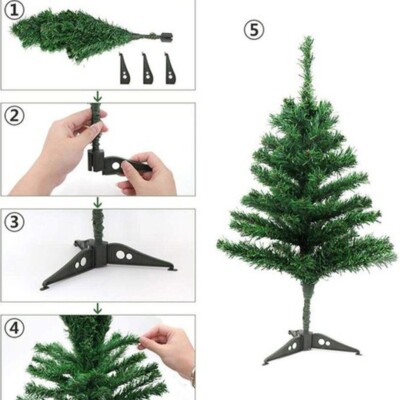 Single Bush Christmas Tree 2 feet 3 feet 4 feet