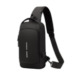 Bag Side BaG Chest Side Bag Mens Side Bag with USB cable - Image 2