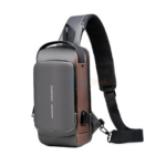 Bag Side BaG Chest Side Bag Mens Side Bag with USB cable