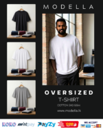 OverSized Plain T-Shirt 240 GSM Cotton Modella - Image 5