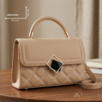 Ladies PU Leather Hand Bag Side Bag - Image 3