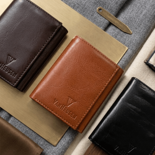 Mens Simple 3 Fold Wallet