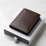 Mens Leather Blue Green Brown Black Wallet - Image 2
