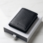 Mens Leather Blue Green Brown Black Wallet - Image 5